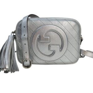 Gucci Blondie Camera Bag Argentata
