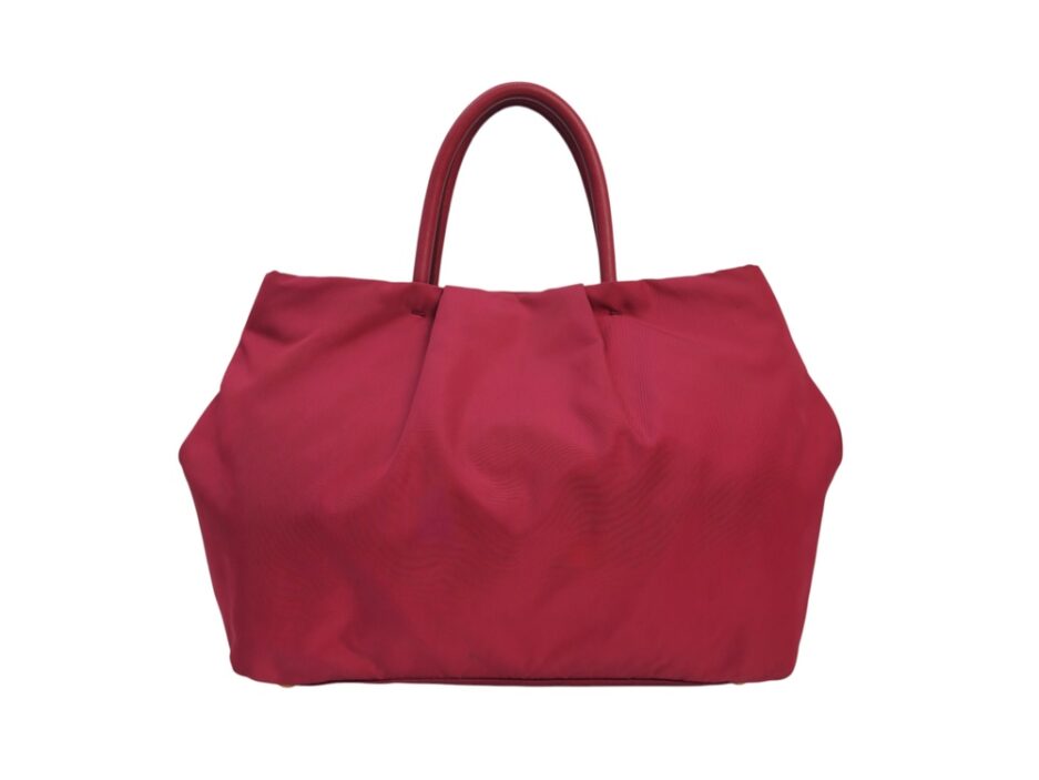 Prada borsa in nylon di colore fucsia - immagine 12