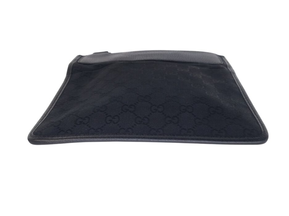 Gucci Messenger in tela Nera e Pelle - immagine 5