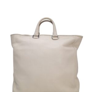 Prada Bors Tote in Pelle Bianca