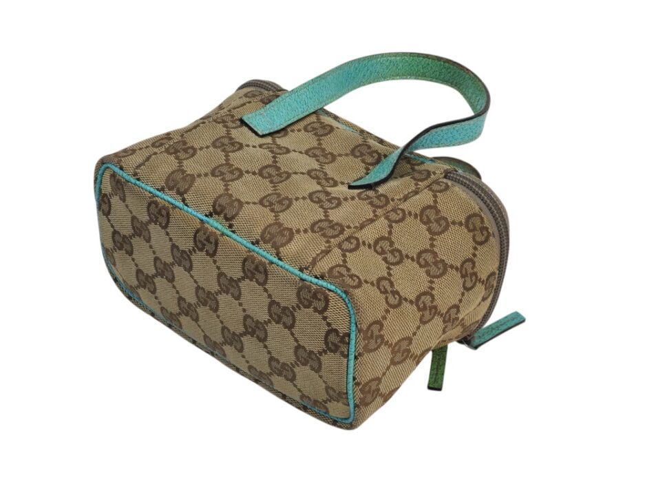 Gucci Borsa Pouch in tela GG e Pelle - immagine 9