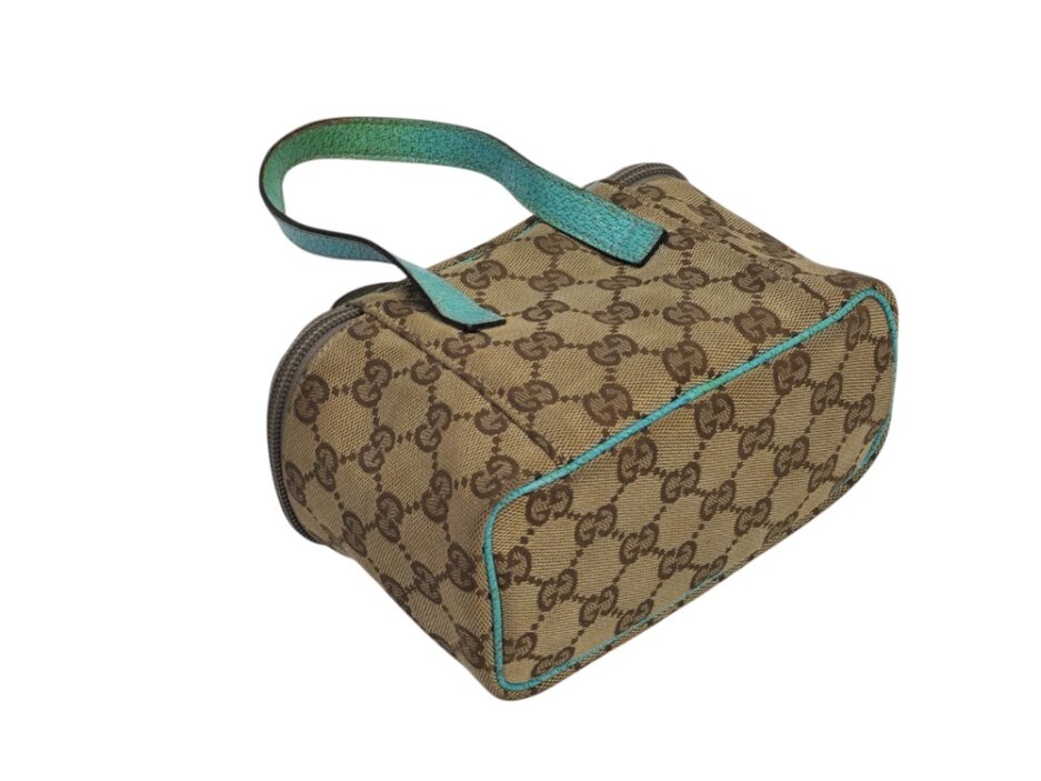 Gucci Borsa Pouch in tela GG e Pelle - immagine 10