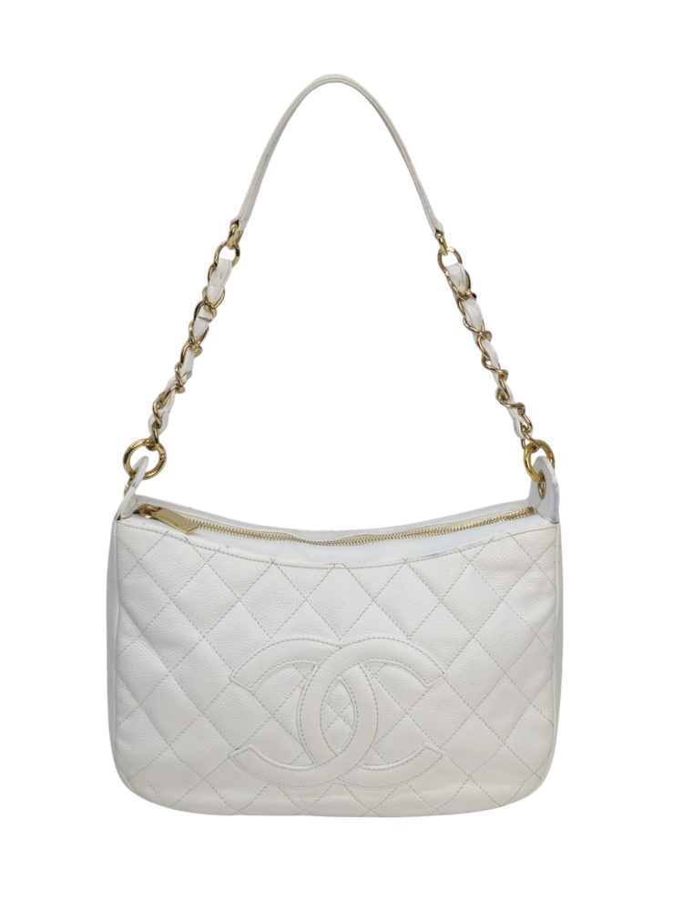 Chanel Borsa Hobo GST Line Bianca