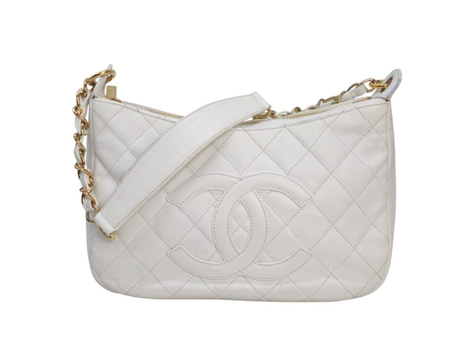Chanel Borsa Hobo GST Line Bianca - immagine 5
