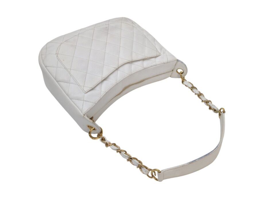 Chanel Borsa Hobo GST Line Bianca - immagine 9
