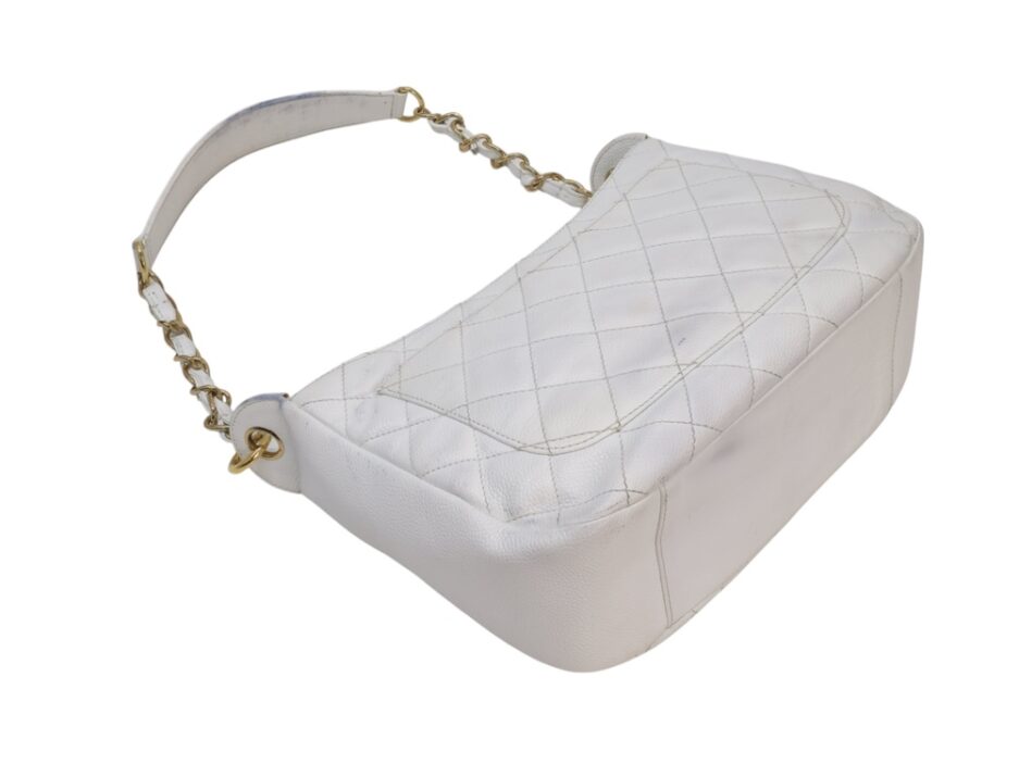 Chanel Borsa Hobo GST Line Bianca - immagine 11
