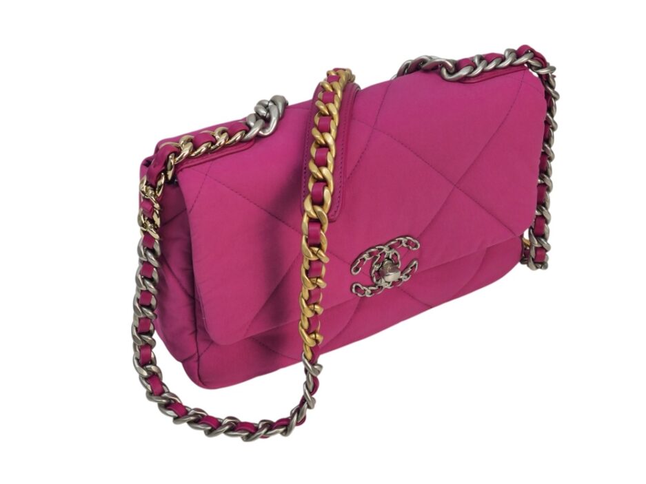 Chanel Borsa 19 Small in Jersey - immagine 10