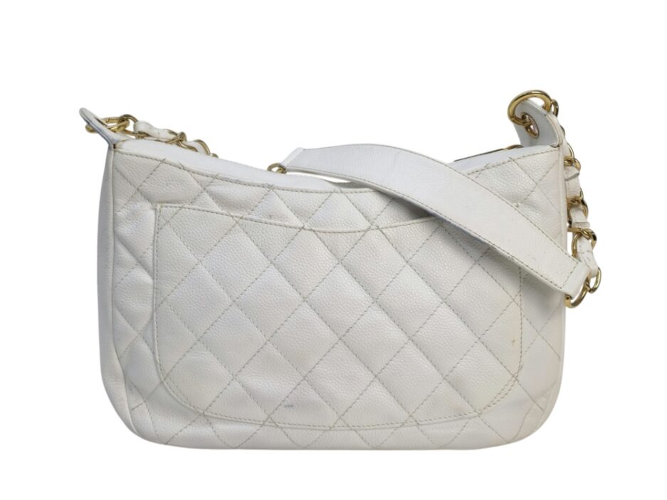 Chanel Borsa Hobo GST Line Bianca - immagine 14