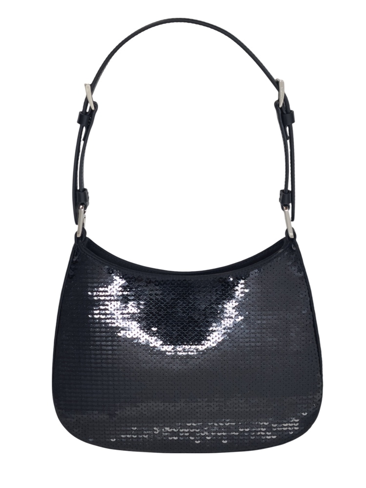 Prada Borsa Cleo in Paillettes Nera Limited Edition - immagine 2
