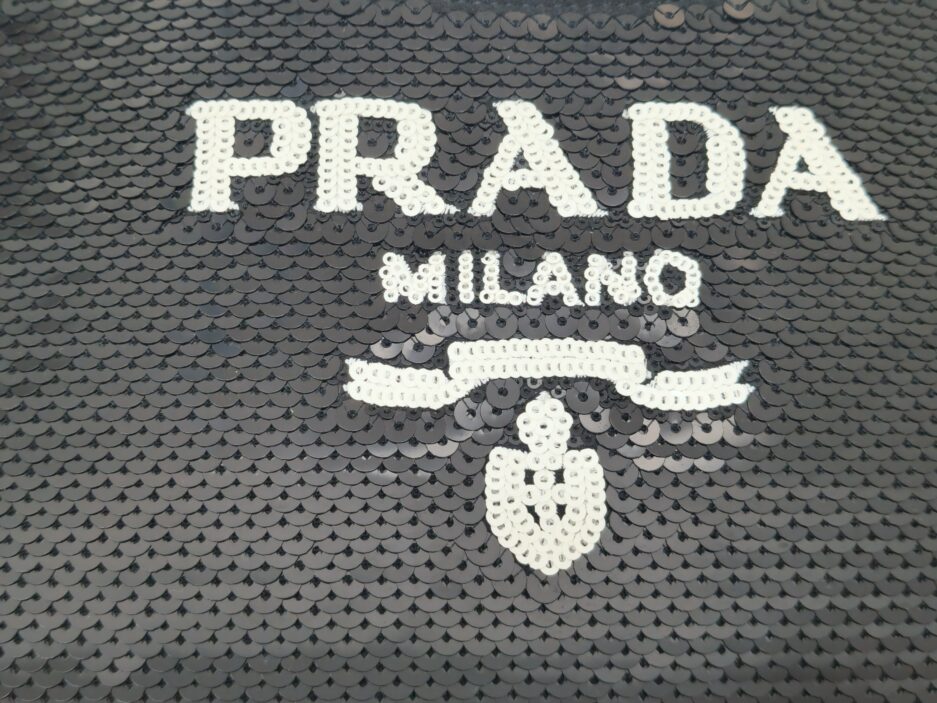 Prada Borsa Cleo in Paillettes Nera Limited Edition - immagine 8