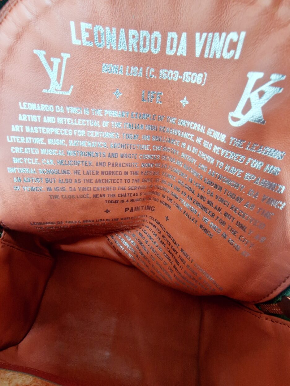 Louis Vuitton Zaino Da Vinci x Jeff Koons Limited Edition - immagine 13