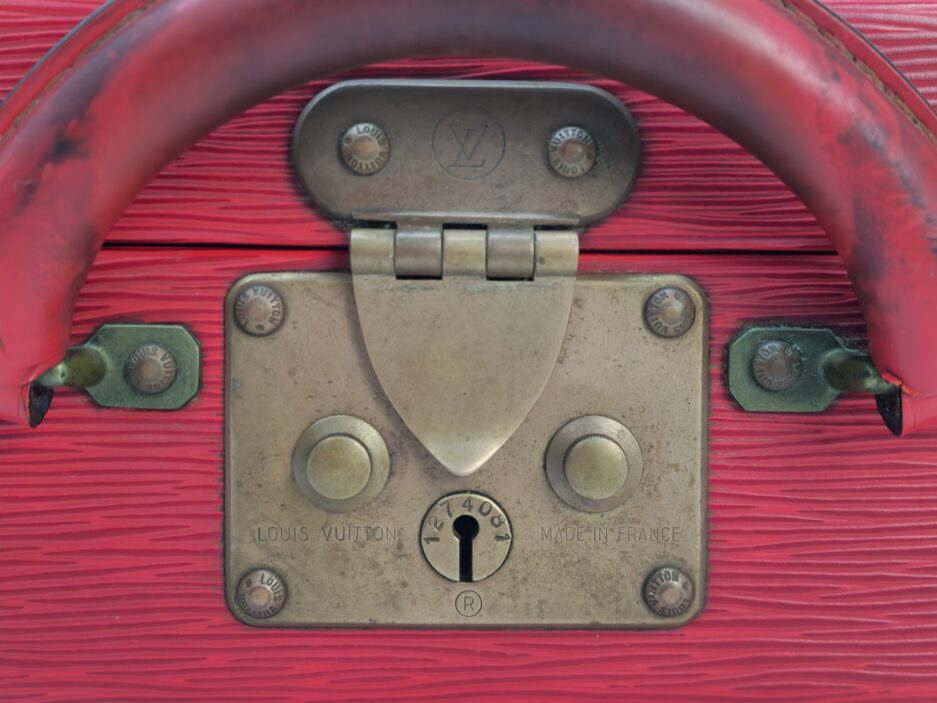 Louis Vuitton Valigietta President in Pelle Epi Rossa - immagine 3