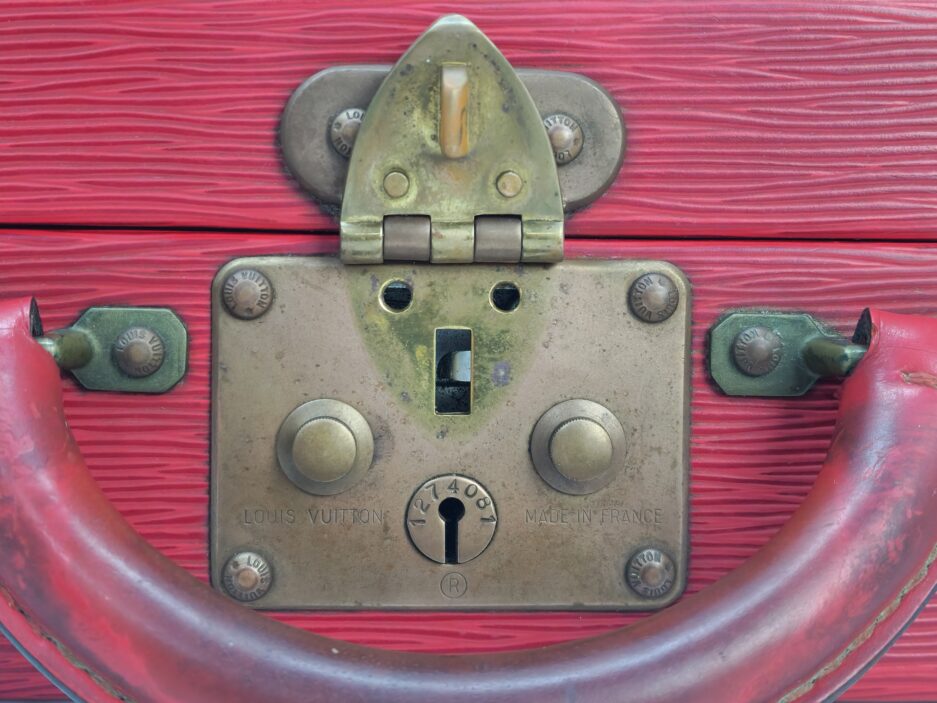 Louis Vuitton Valigietta President in Pelle Epi Rossa - immagine 5