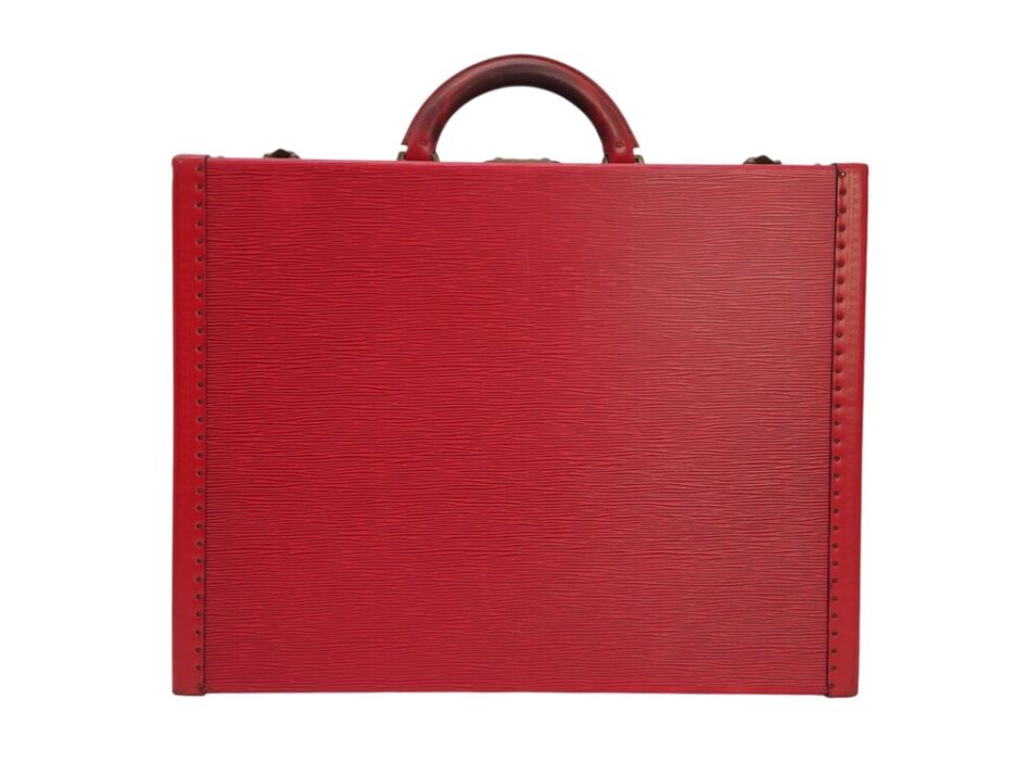 Louis Vuitton Valigietta President in Pelle Epi Rossa - immagine 9