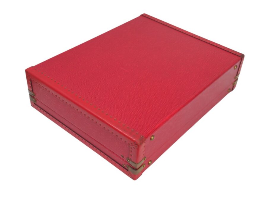 Louis Vuitton Valigietta President in Pelle Epi Rossa - immagine 15