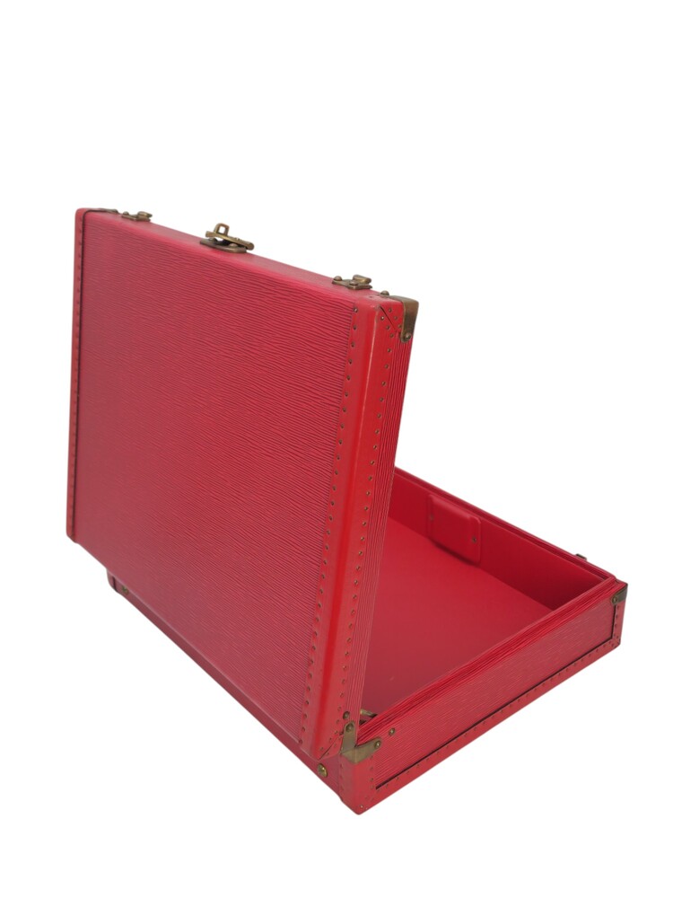 Louis Vuitton Valigietta President in Pelle Epi Rossa - immagine 17