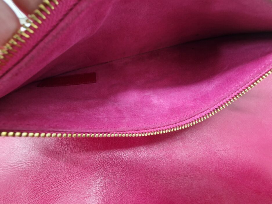 Yves Saint Laurent shopper in pelle fucsia - immagine 13