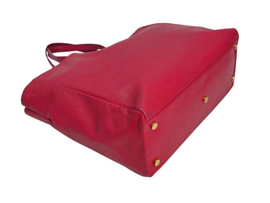 Yves Saint Laurent shopper in pelle fucsia - immagine 10