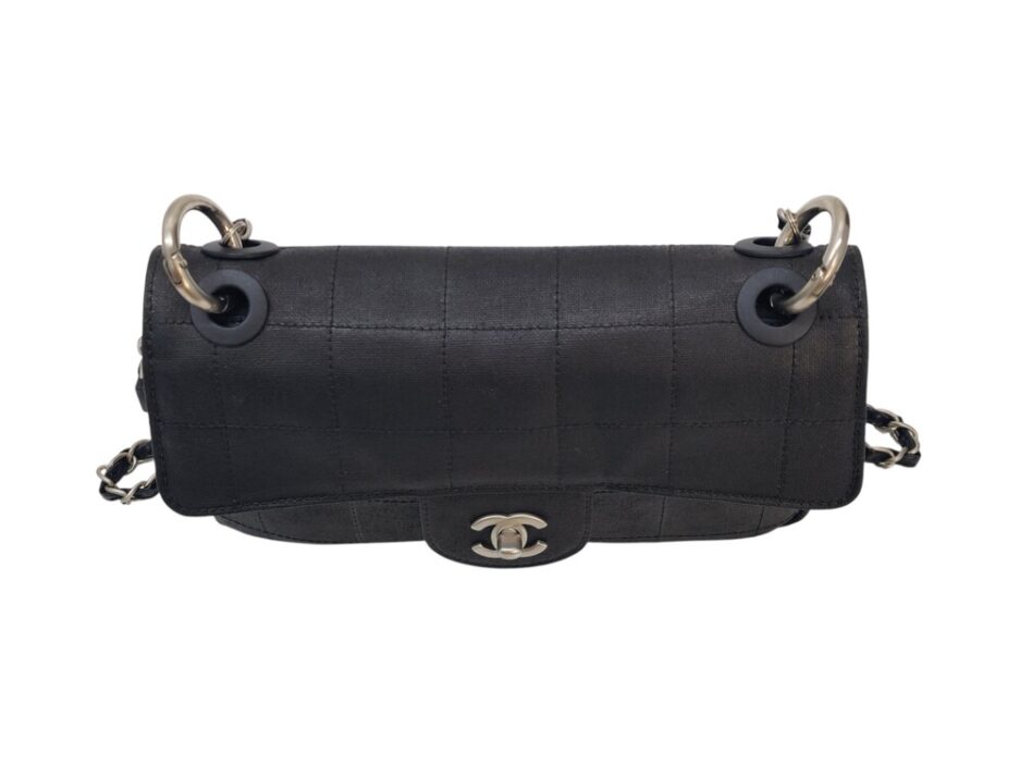 Chanel Choco Bar Sport in tela nera - immagine 5