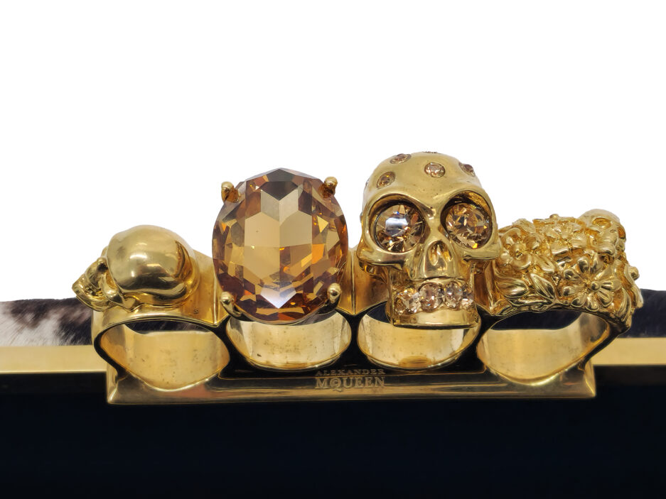 Alexander McQueen clutch Knuckle - immagine 13