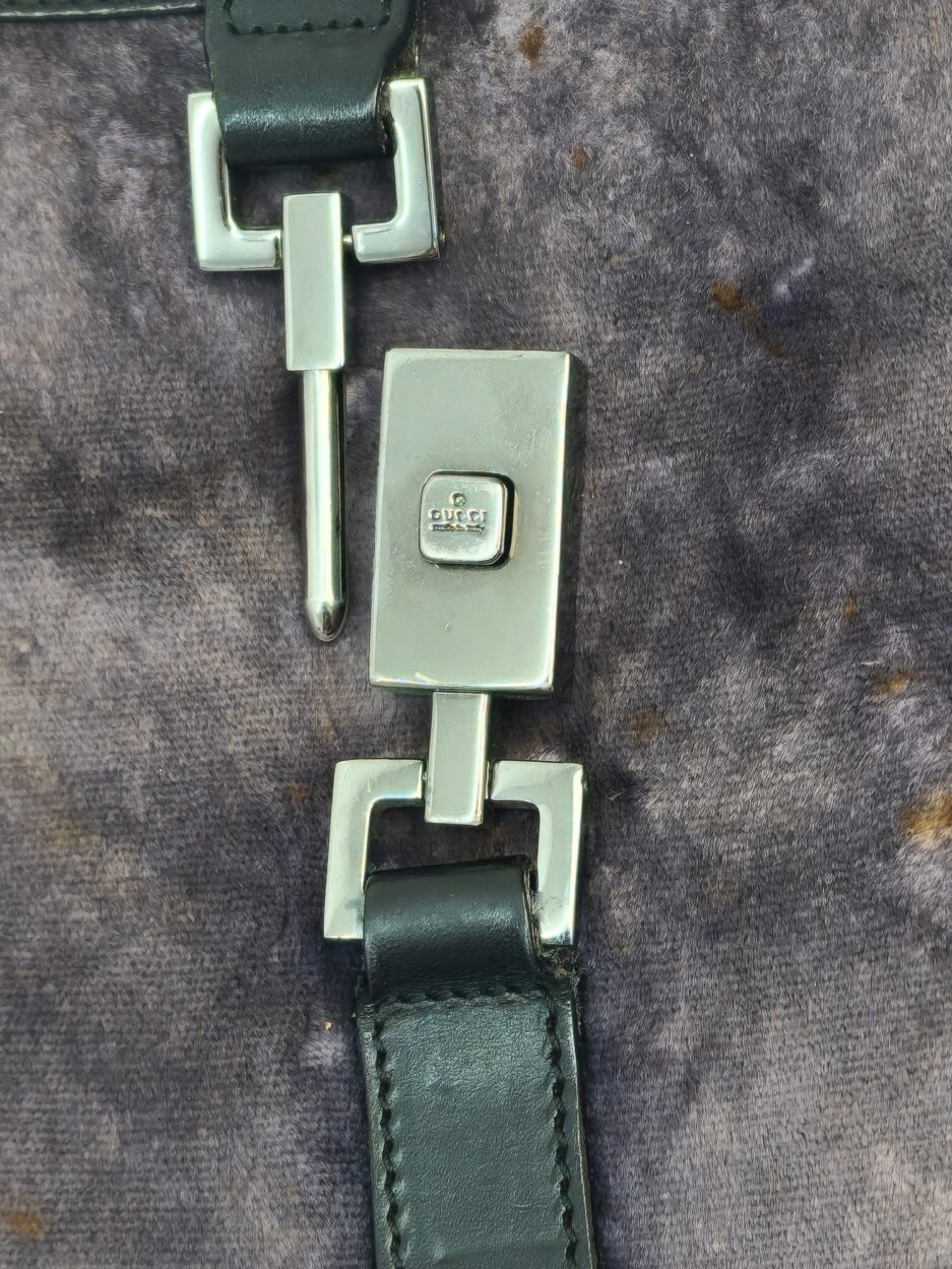Gucci Jackie Vintage in Velluto - immagine 17
