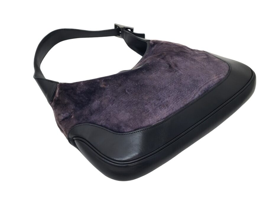 Gucci Jackie Vintage in Velluto - immagine 10