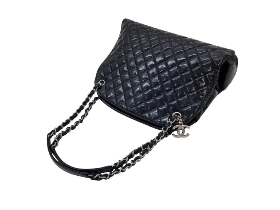 Chanel Mademoiselle in pelle verniciata - immagine 11