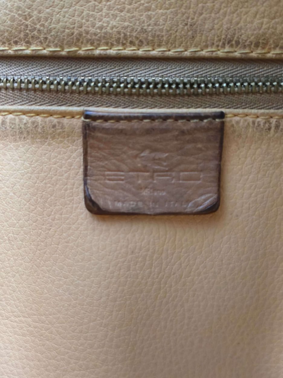 Borsa Etro modello Hobo in Tela - immagine 9