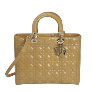 Christian Dior Borsa Lady Dior Grande Vernice