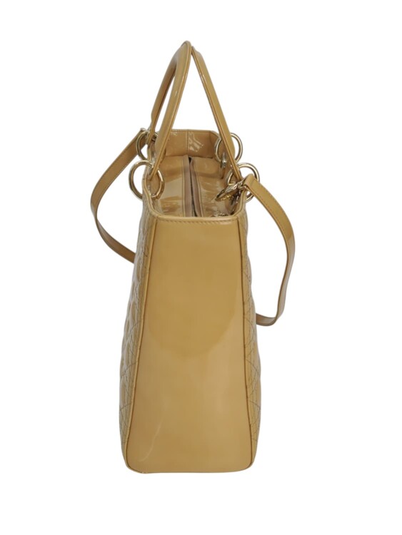 Christian Dior Borsa Lady Dior Grande Vernice - immagine 2