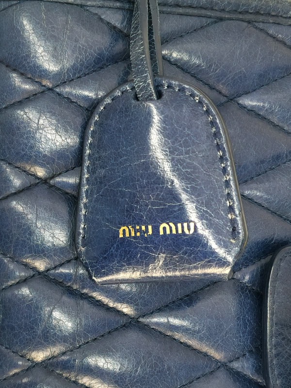 Miu Miu borsa a tracolla in pelle - immagine 15